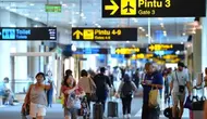 Suasana di Bandara Internasional I Gusti Ngurah Rai Bali. (Foto: Tim Humas Imigrasi)