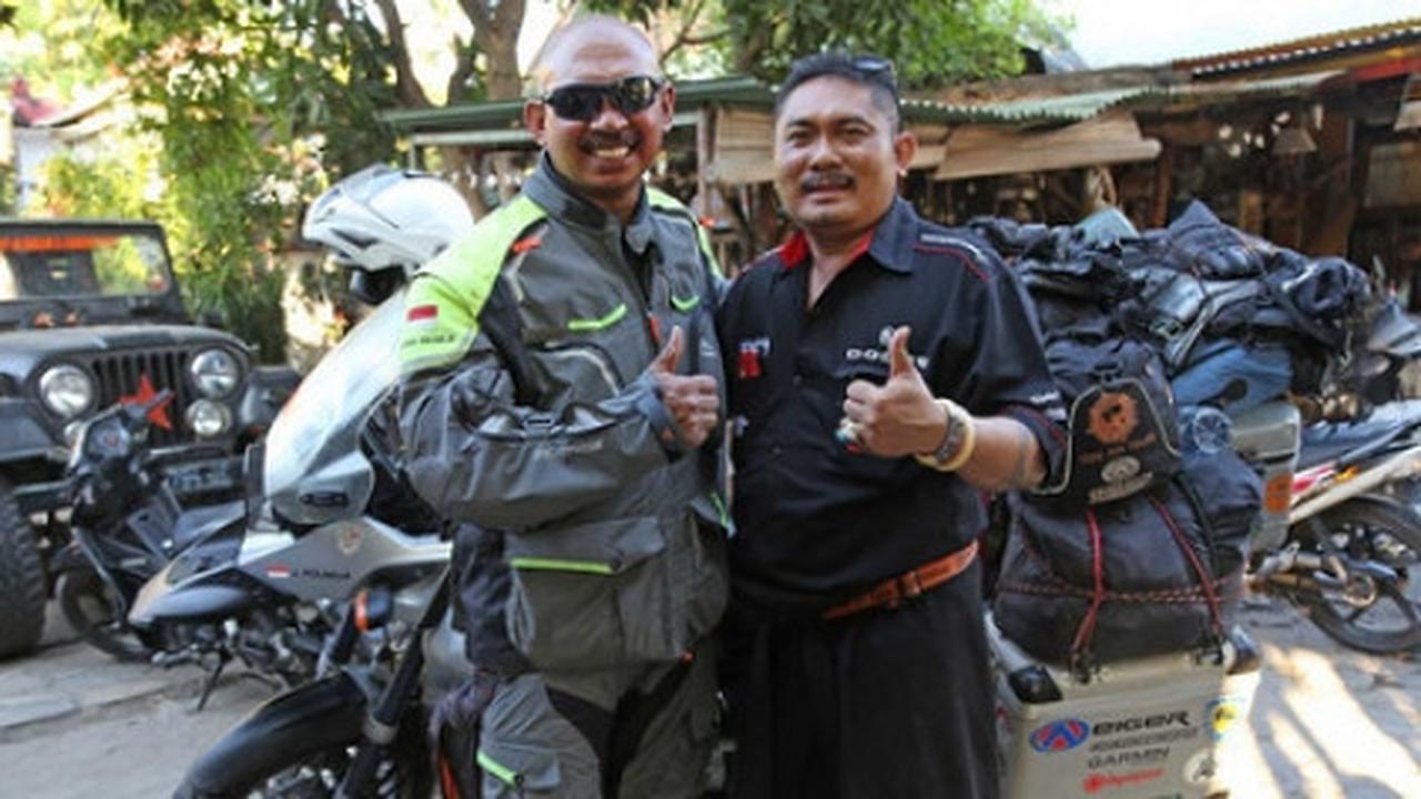 Tiba di Indonesia, Kang JJ tuntaskan misi jelajah dunia 420 ribu Km