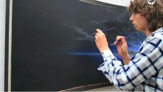 [Bintang] Abadikan Momen, Pria Ini Habiskan Waktu 2,5 Tahun untuk Melukis