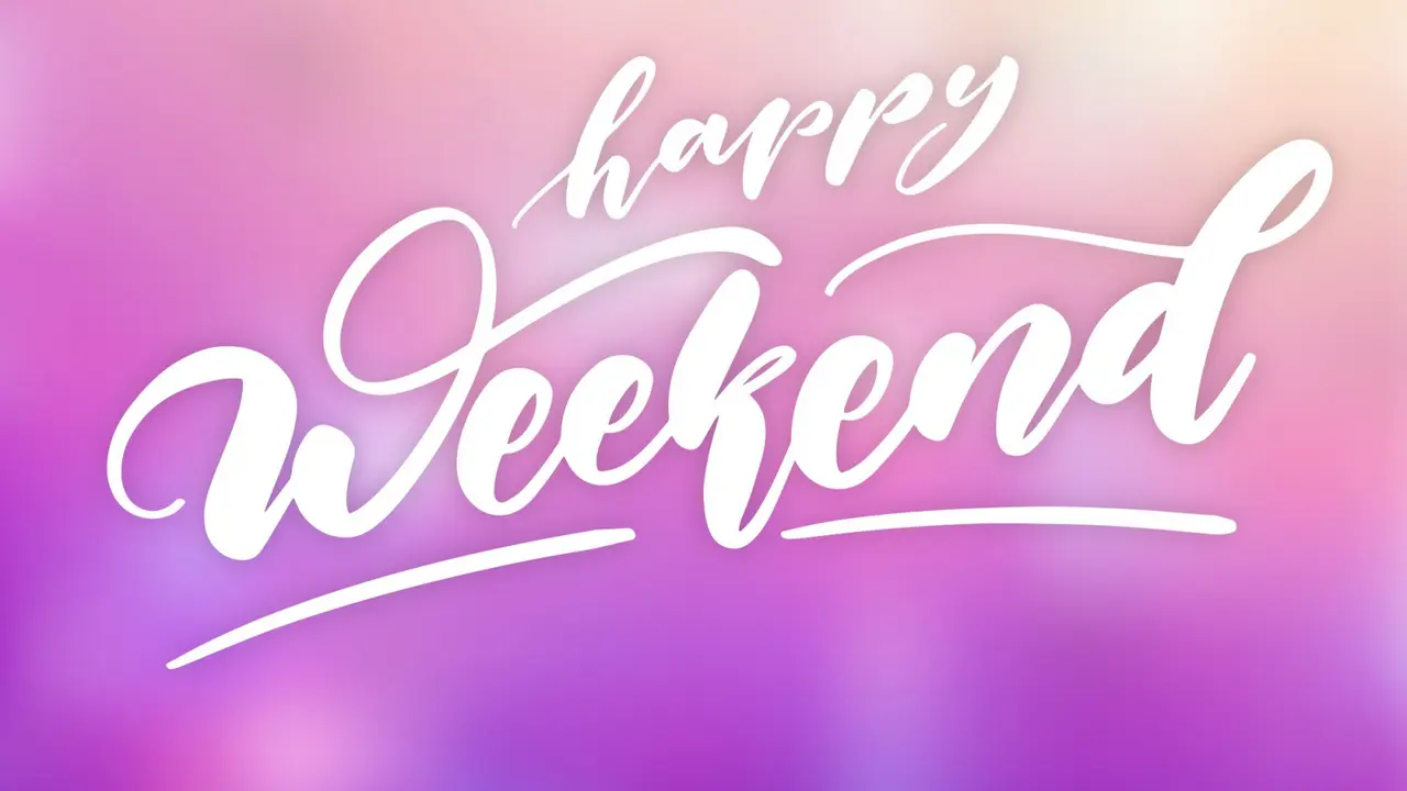 Ilustrasi akhir pekan, weekend