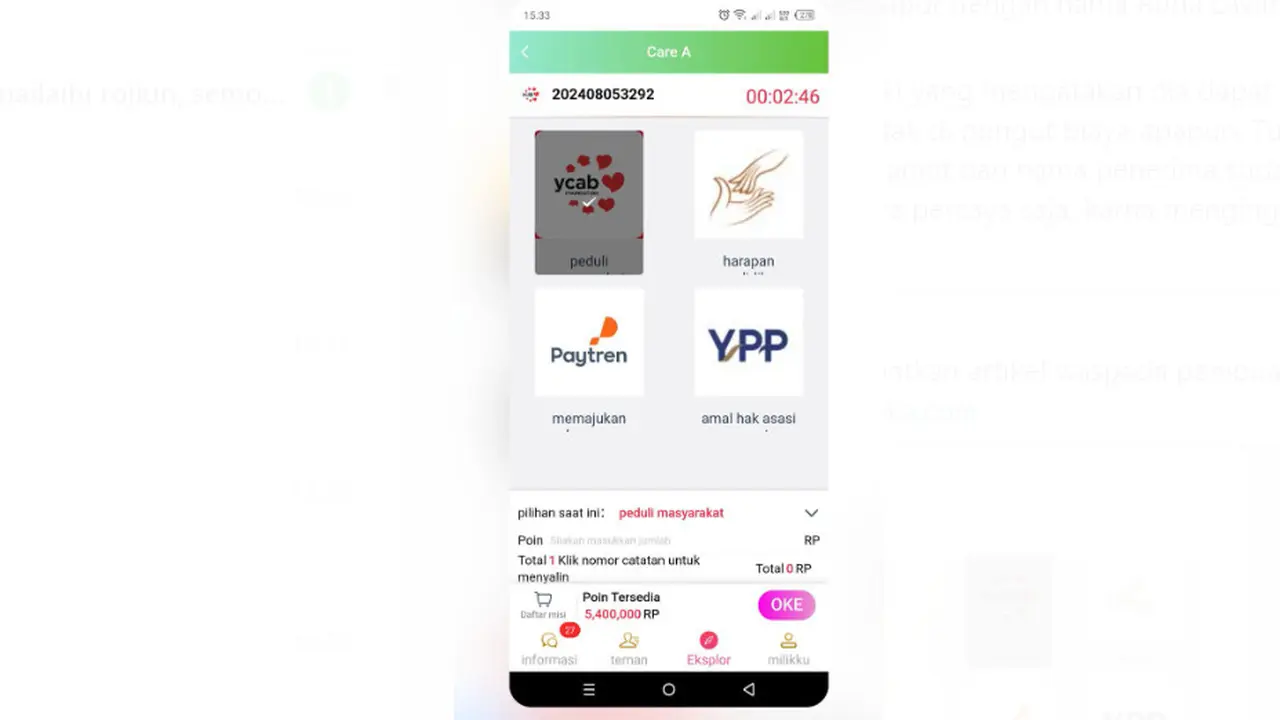 Yayasan Pundi Amal Peduli Kasih (YPP) dan YCAB Foundation minta masyarakat waspada penipuan bermodus pemberian cashback dan komisi.