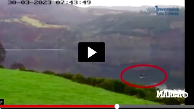 Beredar Video Wujud Asli Nessie Monster di Danau Loch Ness