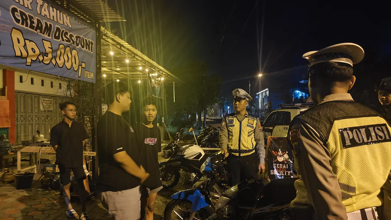 Patroli Polres Purbalingga amankan pebalap liar