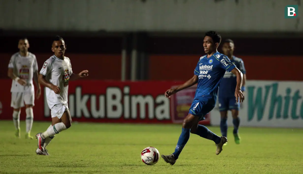 Melihat performa dan kontribusinya untuk Persib, pemain kelahiran Ternate itu berpotensi kuat meraih gelar individu pemain terbaik di Piala Menpora 2021. (Foto: Bola.com/Ikhwan Yanuar)