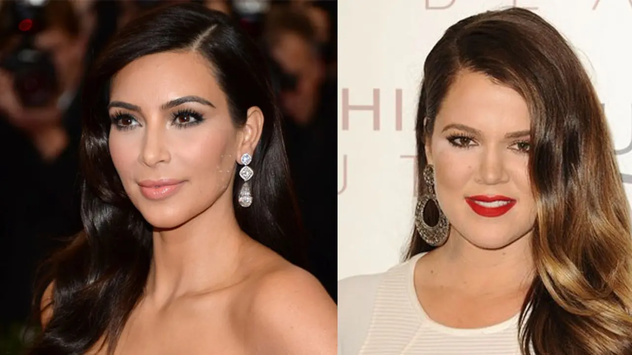 Kim Kardashian dan Khloe Kardashian 140916