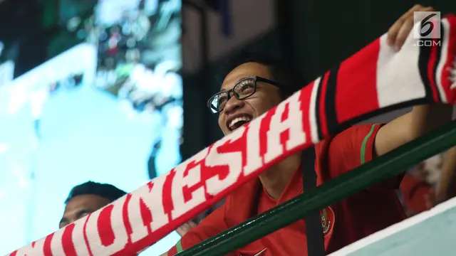 Didukung Suporter, Timnas Voli Putra Indonesia Gagal Hadang Jepang
