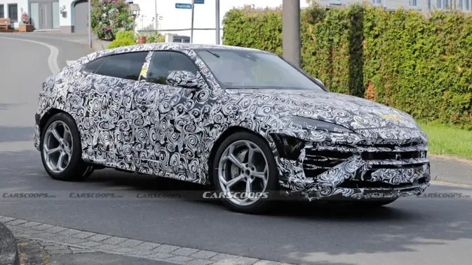 Prototipe Lamborghini Urus Hybrid. (source: carscoops)