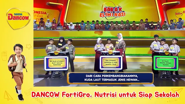 English Challenge Jadi Tantangan Baru, Episode 3 DANCOW Indonesia Cerdas Season 2 Bikin Persaingan Makin Panas