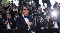 6 Potret Tom Cruise di Festival Film Cannes, Mission: Impossible – The Final Reckoning Dapat Standing Ovation 5 Menit