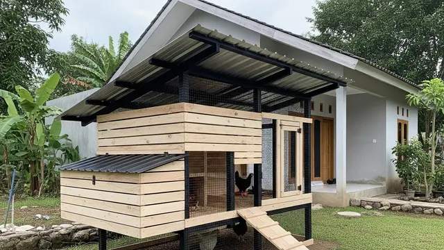 9 Model Kandang Ayam Estetik Ala Farmhouse yang Cocok untuk Rumah Desa