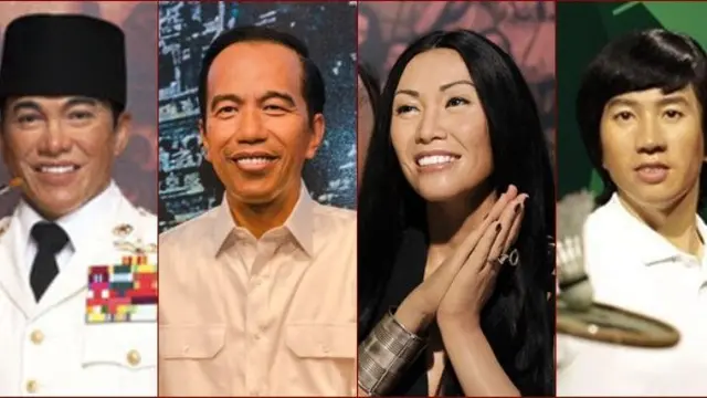 Soekarno - Jokowi - Anggun - Rudy Hartono / Credit: Istimewa