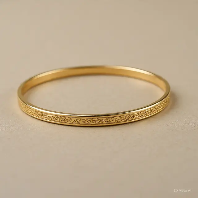 Model Gelang Emas Kadar 750
