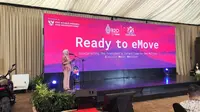 Nicke Widyawati, Chair of TF ESG dalam B20 Side Event Ready to eMove yang diselenggarakan di Jakarta pada Selasa 4 Oktober 2022.