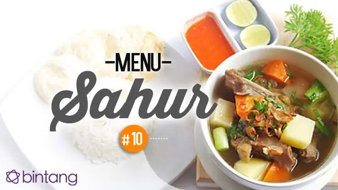 Yuk Jadikan Sop Buntut Sebagai Menu Sahur yang Menyegarkan!