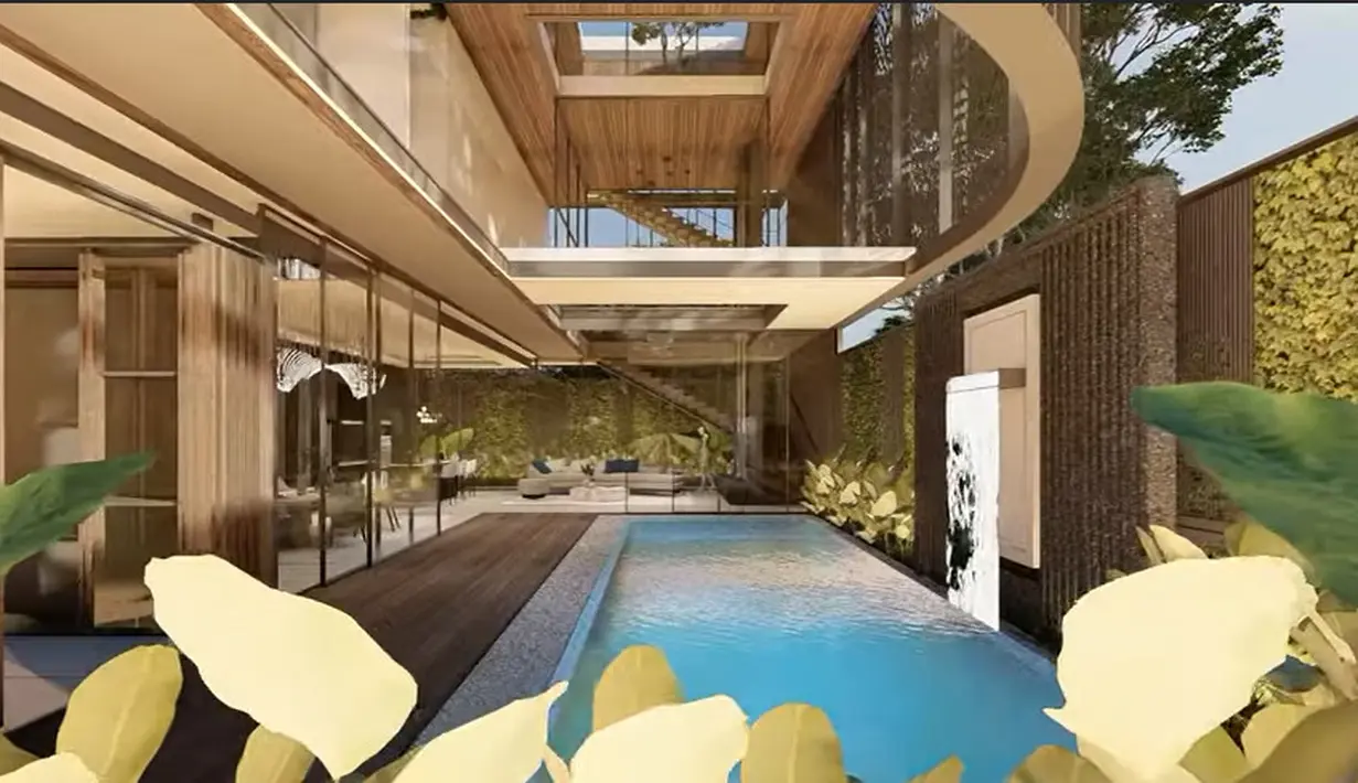 <p>Rumah Ayu Ting Ting (Youtube/Angkasa Architects)</p>