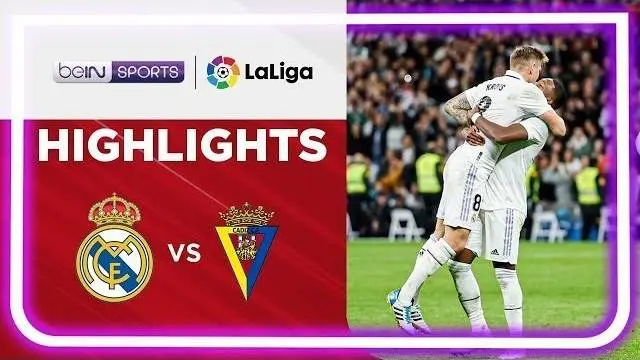 Berita video highlights laga pekan ke-14 Liga Spanyol (LaLiga) 2022/2023 antara Real Madrid melawan Cadiz yang berakhir dengan skor 2-1, di mana Toni Kroos mencetak gol fantastis, Jumat (11/11/2022) dinihari WIB.