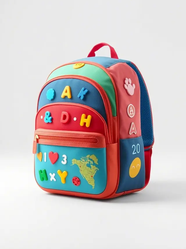 Model Tas Sekolah Anak TK di 2025, Tas Tematik Edukasi(foto: Qwen AI)