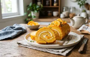 Resep Bolu Gulung Jeruk Lembut yang Anti Retak