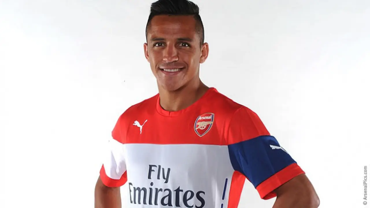 Alexis Sanchez resmi ke Arsenal