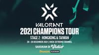 Jangan Ketinggalan, Live Streaming Valorant 2021 Champions Tour di Vidio Pekan Ini. (Sumber : dok. vidio.com)