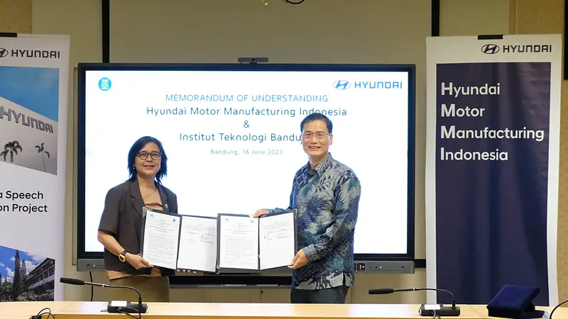 Hyundai resmi bekerjasama dengan ITB untuk pengembangan teknologi mobil