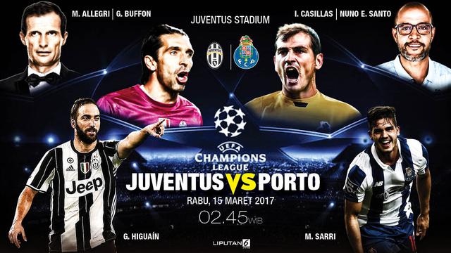 Juventus Vs Porto Tuan Rumah Pantang Besar Kepala Bola Liputan6 Com