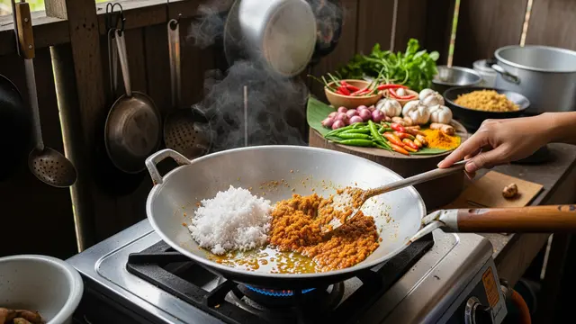 Oseng Kelapa Pedas
