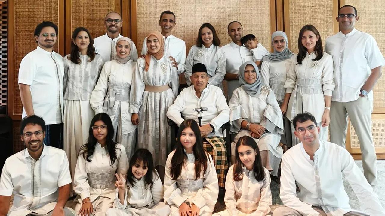 Foto Terakhir Ibrahim Assegaf Sebelum Meninggal Dunia dengan Najwa Shihab dan Anaknya