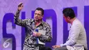 Kepala Perwakilan Bank Dunia Rodrigo Chaves saat menjadi pembicara Supermentor bertema "End Poverty" di Jakarta, Senin (17/10). Tema tersebut diangkat untuk memperingati Hari Pengentasan Kemiskinan Dunia. (Liputan6.com/Herman Zakharia)
