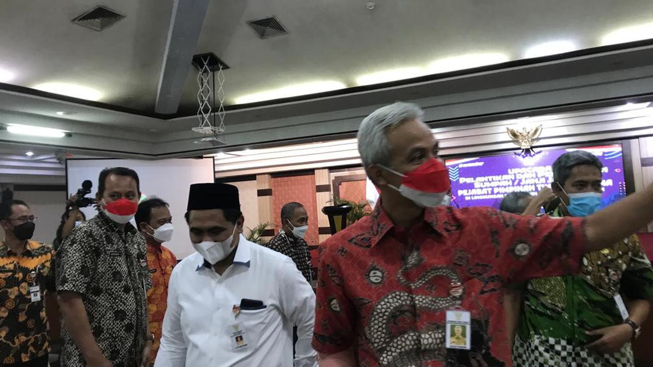 Gubernur Jawa Tengah Ganjar Pranowo, Bersama Wakil Gubernur Jawa Tengah Taj Yasin