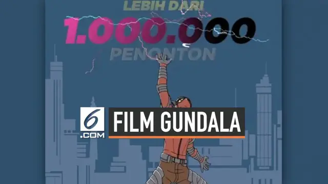 Film superhero Gundala sudah tayang di bioskop tanah air. Di hari ke-7 penayangannya film besutan Joko Anwar ini sudah dinikmati lebih dari satu juta penonton.