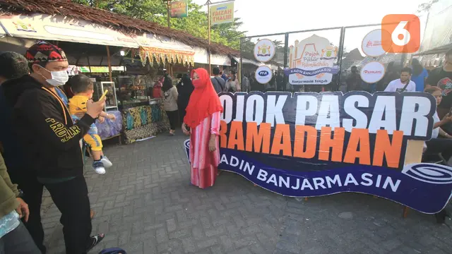 Pasar Ramadan di Banjarmasin