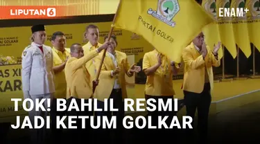 Bahlil Lahadalia Resmi Jadi Ketum Golkar