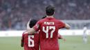Bila pemain bernomor punggung 47 ini tampil konsisten, bukan tak mungkin Motta akan menjadi bintang baru di lini pertahanan Persija Jakarta. (Bola.com/M Iqbal Ichsan)