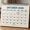 Kalender Oktober 2026 Lengkap Tanggal Merah & Cuti Bersama