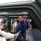 Menteri Pertahanan (Menhan) Prabowo Subianto mengajak anak kecil berkeliling kompleks JIExpo Kemayoran menggunakan kendara taktis. (Dok. Tim Dokumentasi Prabowo Subianto dan Puspen Kementerian Pertahanan)