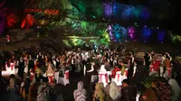 Gala Dinner HUT Asosiasi Pemerintah Kabupaten Seluruh Indonesia (APKASI) ke-24 di Trenggalek. (Liputan6.com/ Dok Ist)