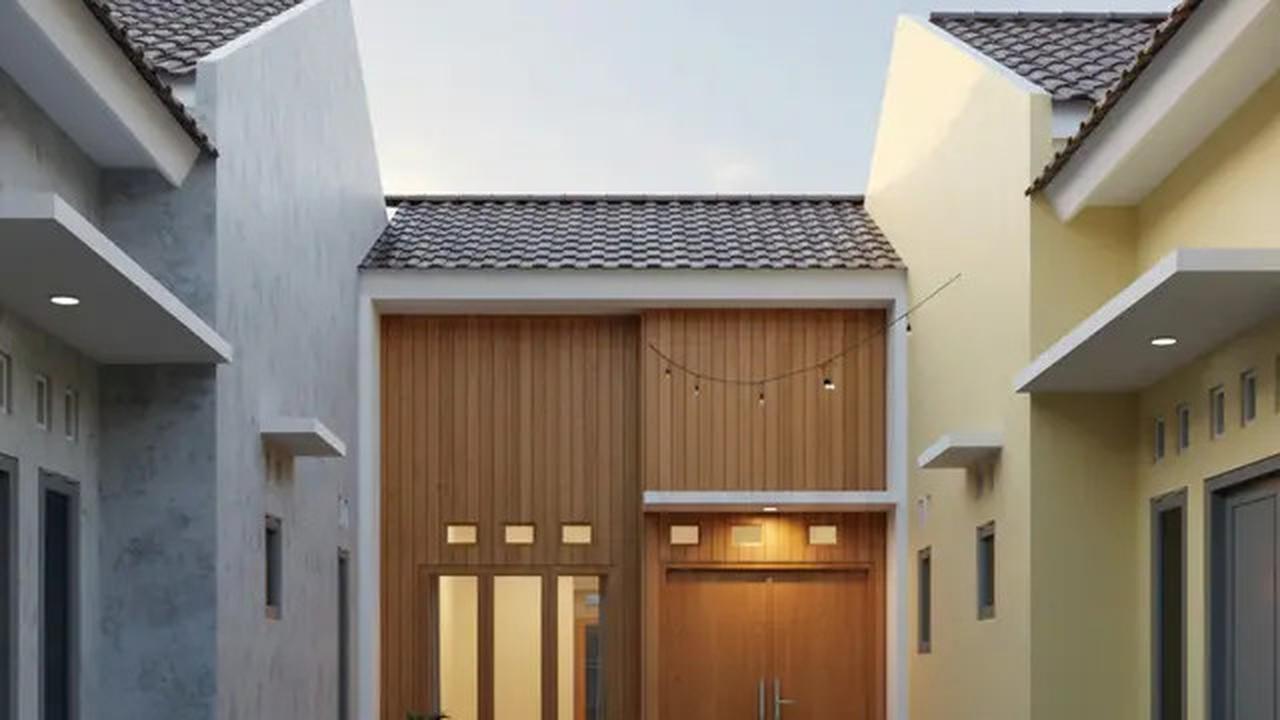 10 Model Rumah 1 Lantai Nyaman di Gang Kecil, Hemat Lahan Tetap Asri
