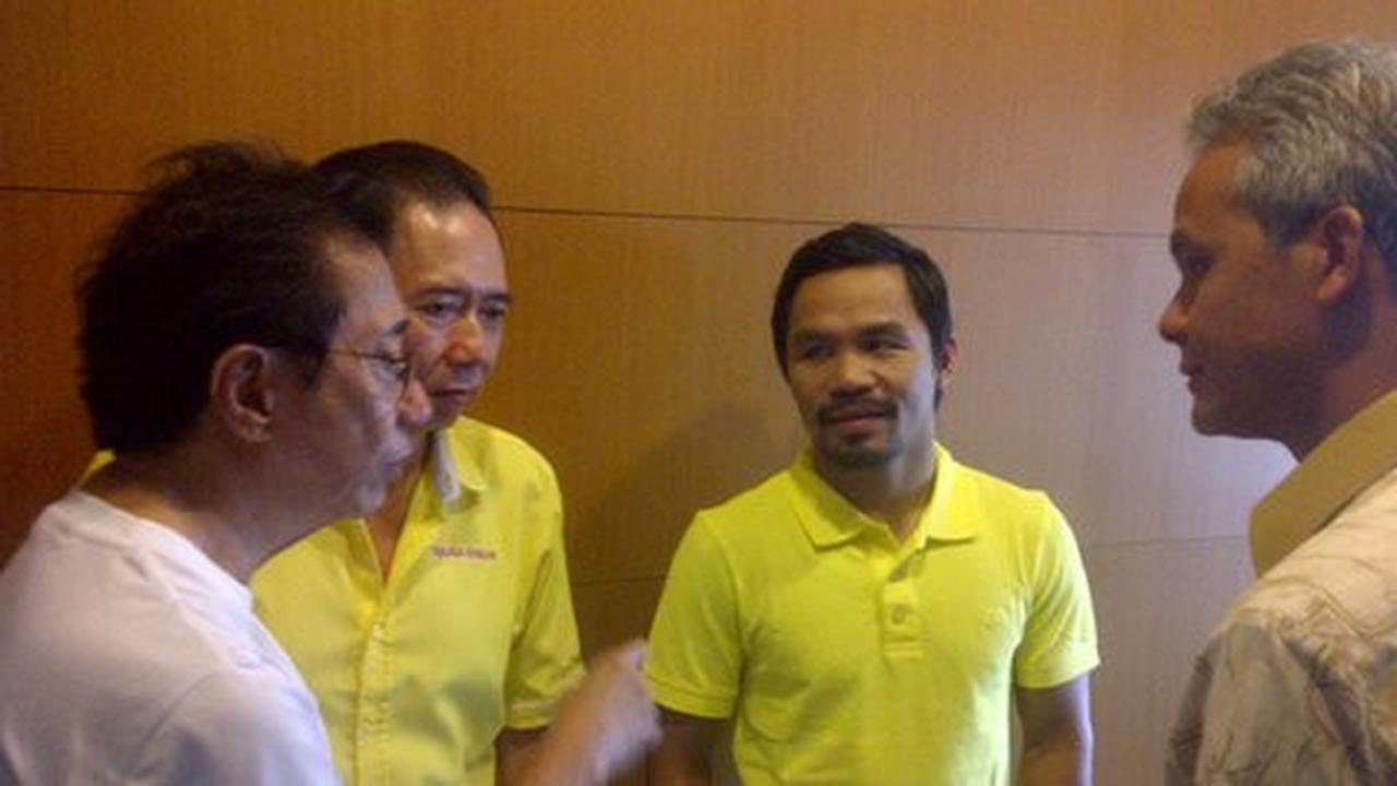 Di depan Pacquiao, Bos Sido Muncul doakan Ganjar jadi wakil presiden