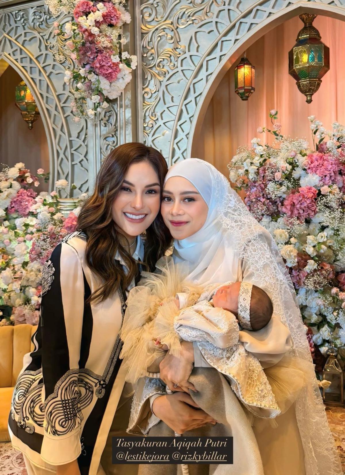 7 Potret Aqiqah Anak Kedua Lesti Kejora dan Rizky Billar, Intip Kemewahan dan Kehadiran Artis Ternama