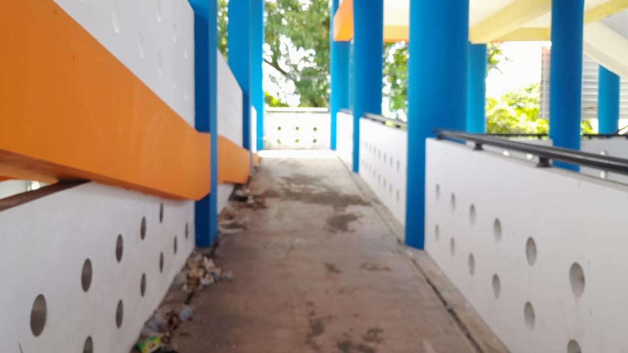 shelter bencana tak terawat