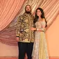 Intip penampilan serba mewah Anant Ambani dan Radhika Merchant di upacara sangeet jelang menikah. [@radhikamerchant_].