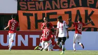 Para pemain Bali United rayakan gol ke gawang Persija jakarta (Helmi Fithriansyah)