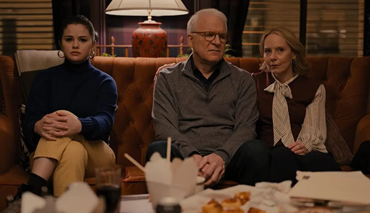 Drama misteri Only Murders in the Building yang dibintangi Steve Martin, Martin Short, dan Selena Gomez. (Hulu via IMDb)