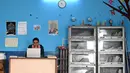 Untuk sementara, pembelajaran di sekolah-sekolah akan dialihkan dari tatap muka menjadi daring atau online. (Arun SANKAR/AFP)