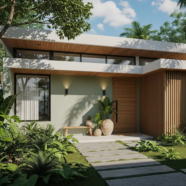 Warna Cat Rumah 2025 yang Lagi Trending (Image by Gemini AI)