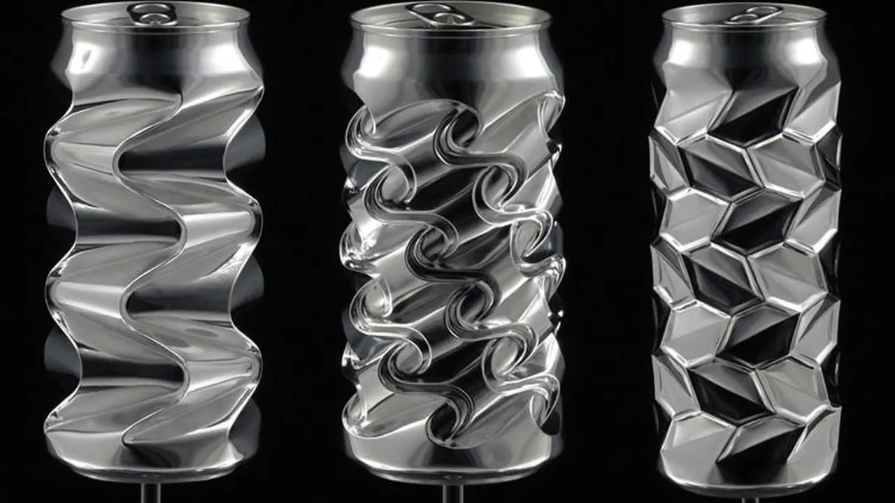 Keren, Seniman Ini Pahat Kaleng Minuman Hanya dengan Ibu Jari
