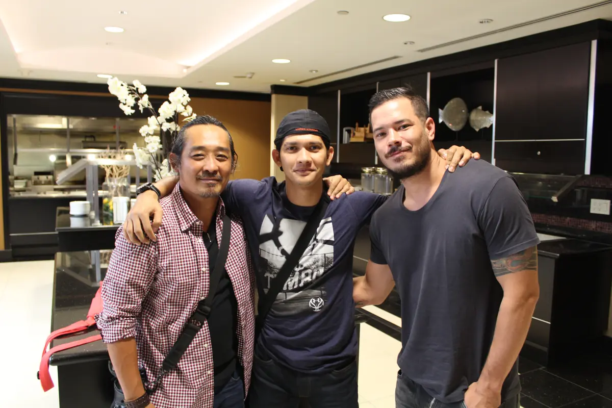 Sunny Pang, Iko Uwais, dan Zack Lee