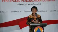 Seto Mulyadi atau akrab disapa Kak Seto mendorong orang tua untuk menjadi guru sesuai dengan tren kekinian selama COVID-19 di Graha BNPB, Jakarta, Sabtu (4/4/2020). (Dok Badan Nasional Penanggulangan Bencana/BNPB)