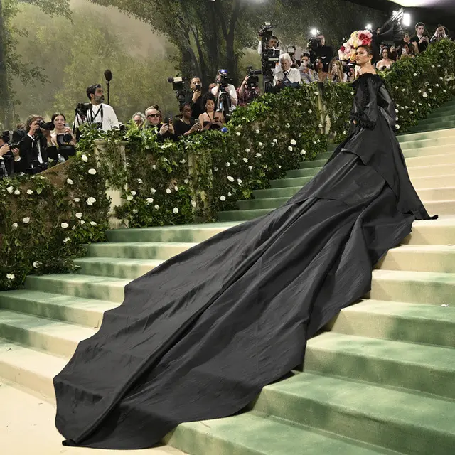 Zendaya di Met Gala 2024. ( Evan Agostini/Invision/AP)
